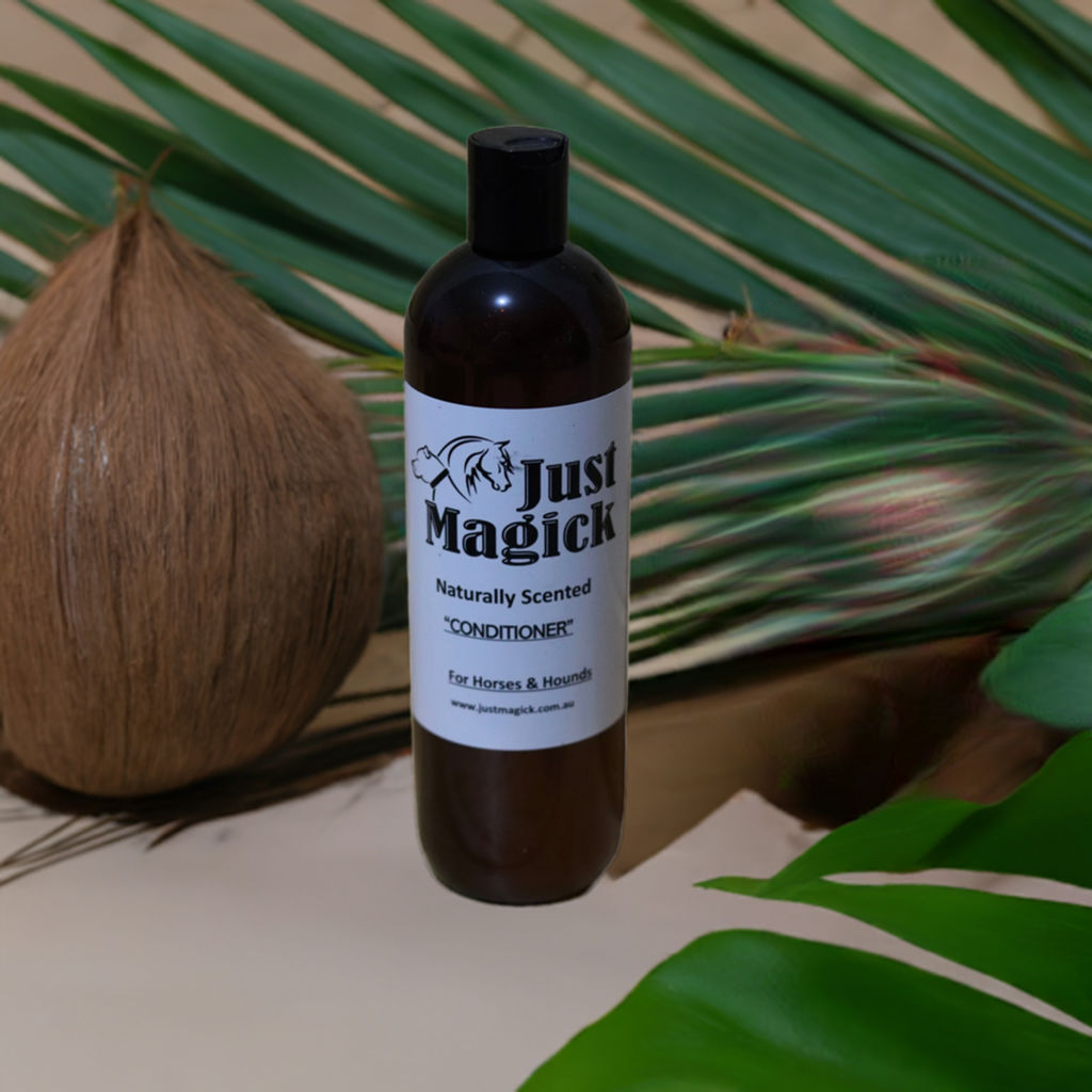 JUST MAGICK COCONUT CONDITIONER FOR HORSES AND DOGS